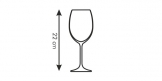 水晶红葡萄酒杯（350ml）