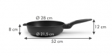 Глубокая сковорода SmartCLICK ø 28 см