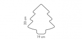 Форма для выпечки / формочка Рождественская елка DELÍCIA