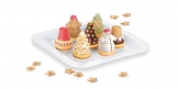 Формочки для печива з начинкою DELICIA, 3 різдвяних форми