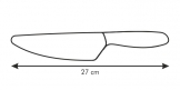 Нож с керамическим лезвием VITAMINO 15 см