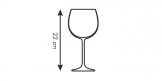 Келихи для бургундського вина Sommelier 610 мл, 6 шт.