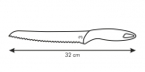 Нож хлебный PRESTO, 20 см