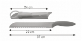 Нож с неприлипающим покрытием для дынь PRESTO 22 см