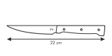 Стейковий ніж HOME PROFI, 11 см., 3 шт.