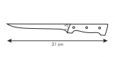 Нож для филетования HOME PROFI 18 см