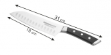 Нож японский AZZA САНТОКУ 18 см