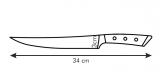 Нож порционный AZZA, 21 см