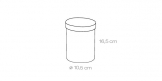 玻璃密封罐（0.8L）