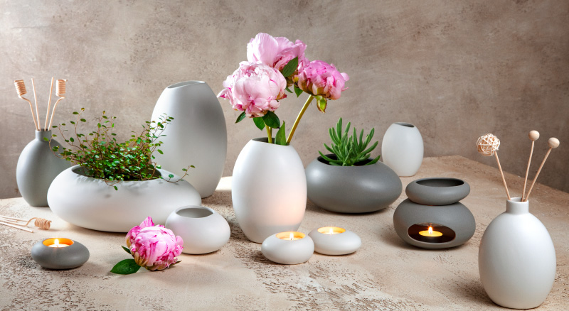 Fancy Home Stones aromalampy, vázy, květináče