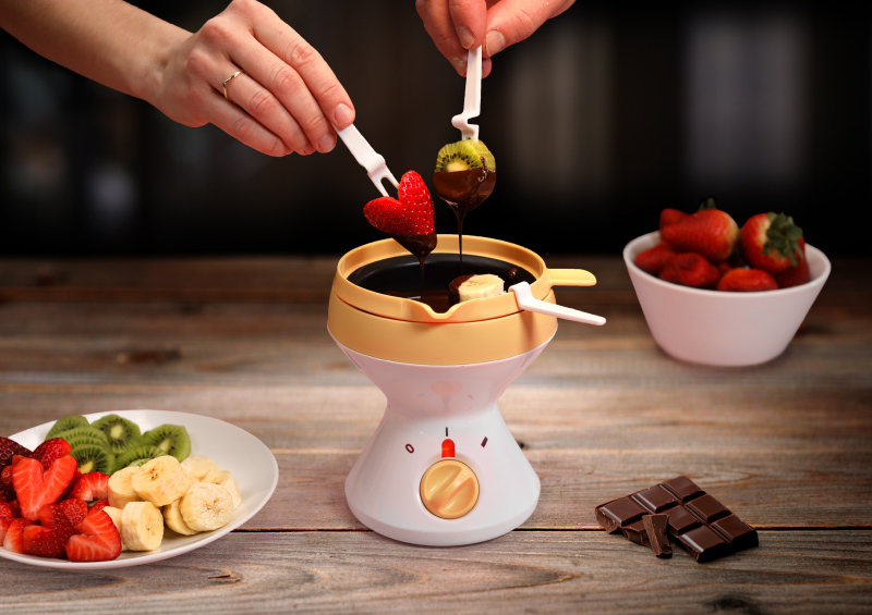 DELÍCIA Csokoládé fondue - kép