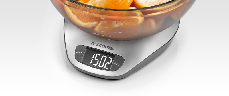 GrandCHEF Digitális konyhai mérleg tállal 5.0 kg - kép