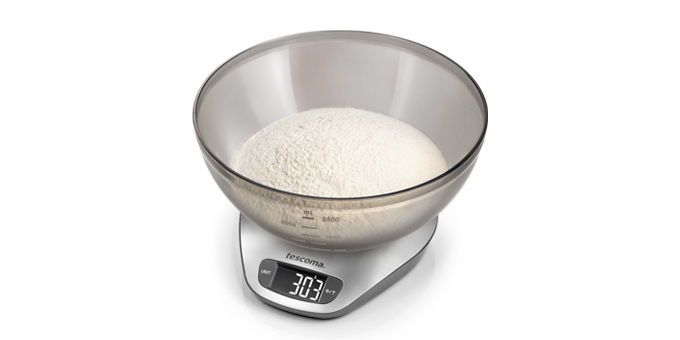 Balanza de cocina digital con bol GrandCHEF 5.0 kg
