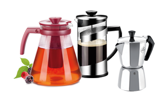 Accessori per la preparazione di tè e caffè