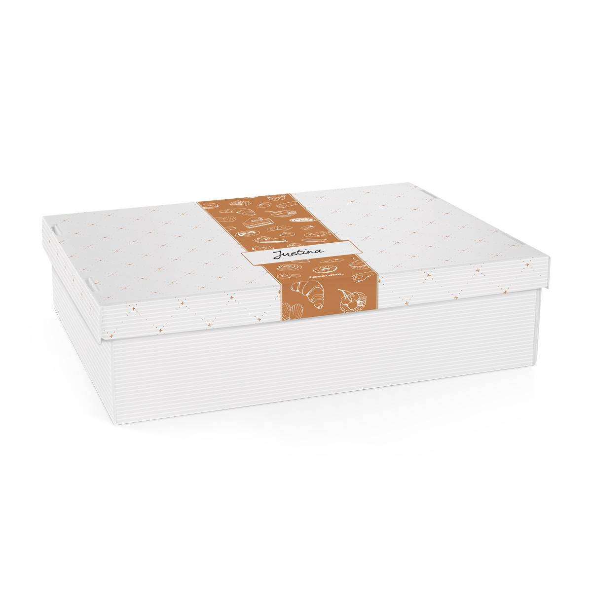 Krabice na cukroví a lahůdky DELÍCIA, 40 x 30 cm