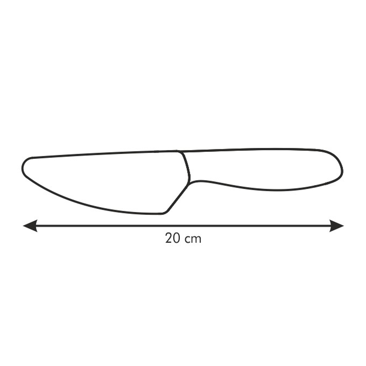 Nůž s keramickou čepelí VITAMINO 9 cm