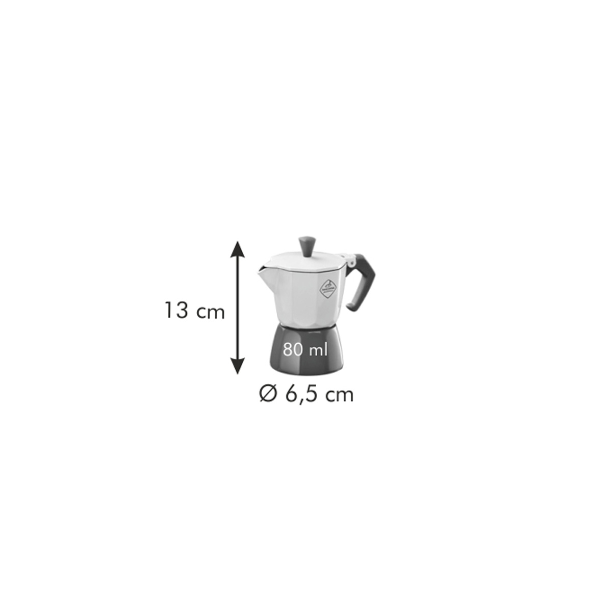 Kávovar PALOMA Tricolore, 1 šálek