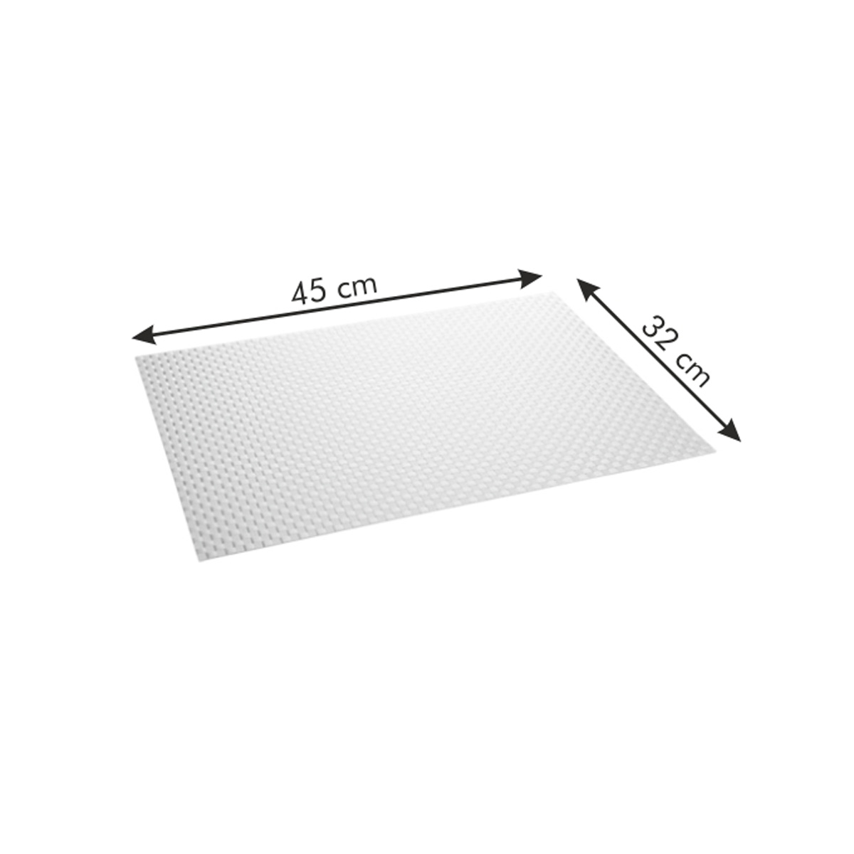 Base individual FLAIR SHINE 45x32 cm, pérola
