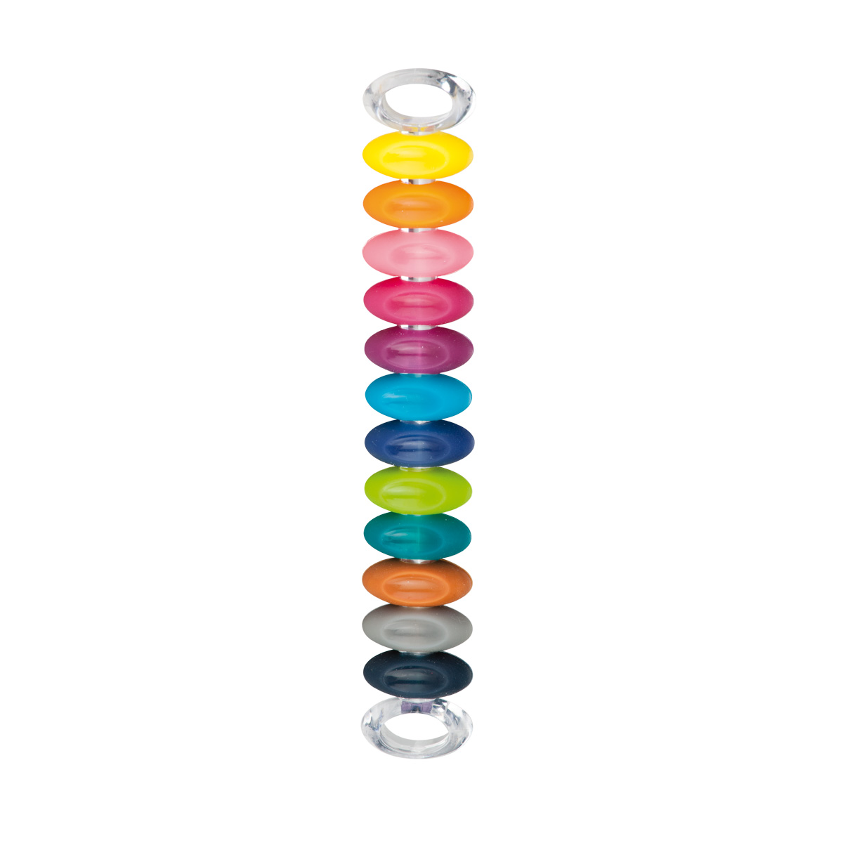 Marcadores de copos UNO VINO, 12 cores