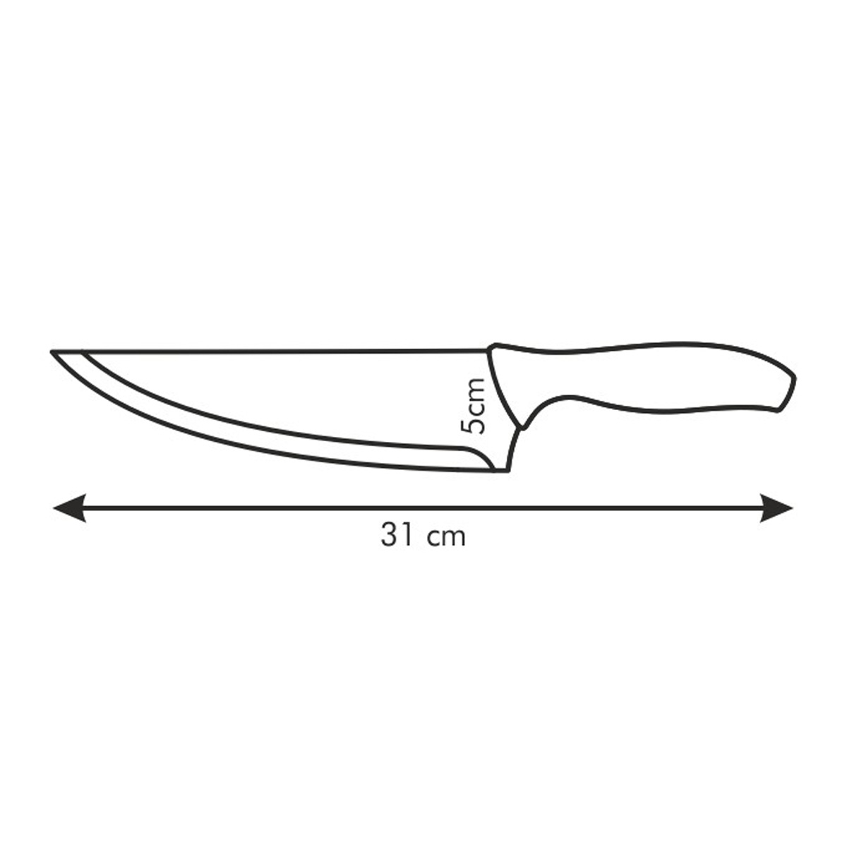Nóż kuchenny SONIC 18 cm