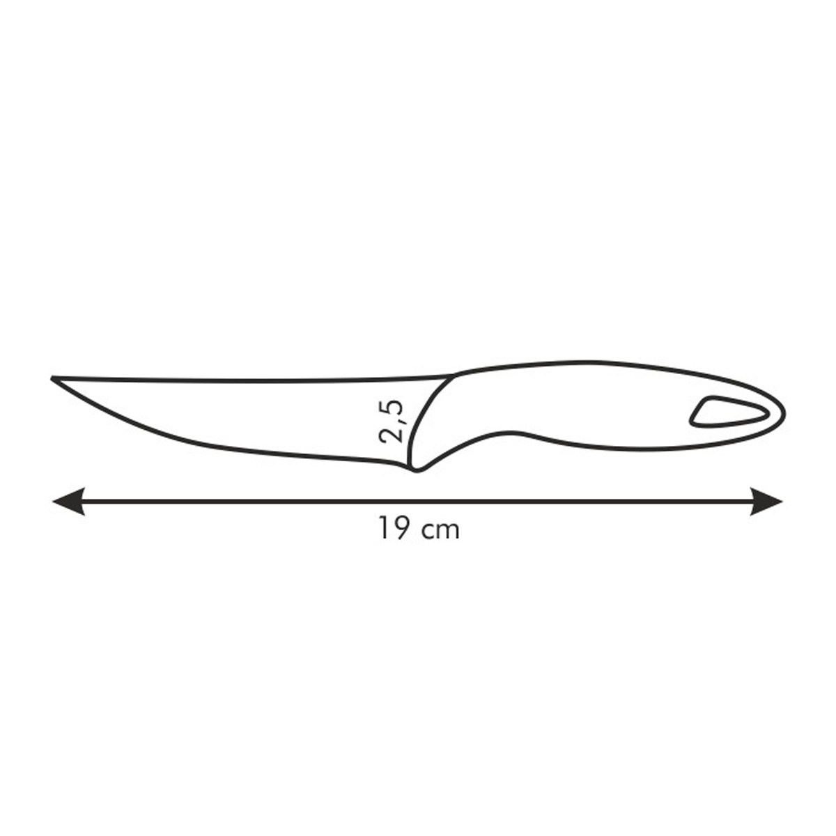 Nôž univerzálny PRESTO 12 cm