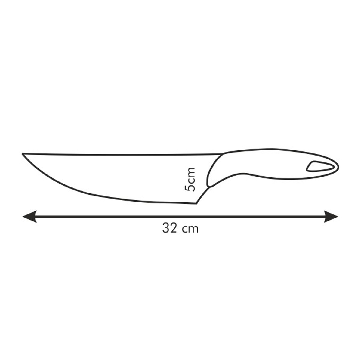 Nóż kuchenny  PRESTO, 20 cm