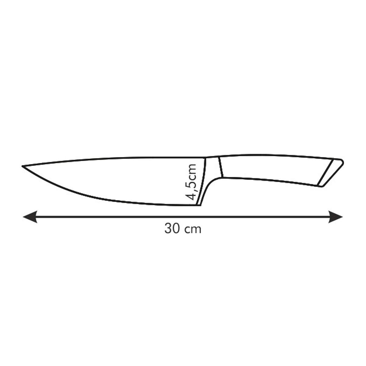 Nôž kuchársky AZZA 16 cm