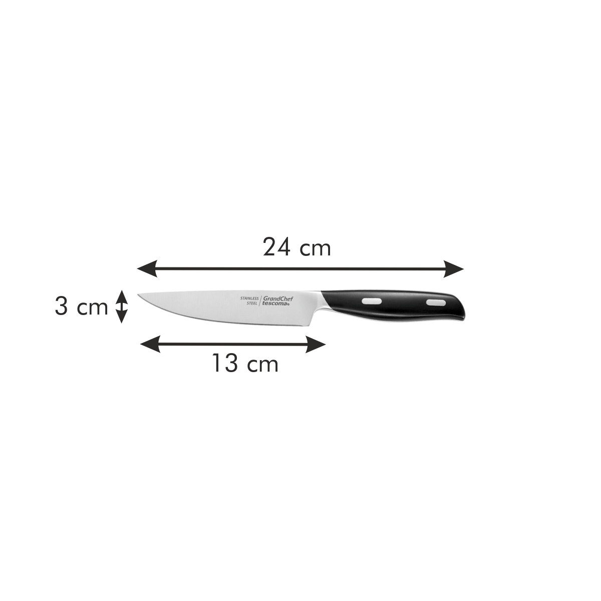 Nóż uniwersalny GrandCHEF 13 cm