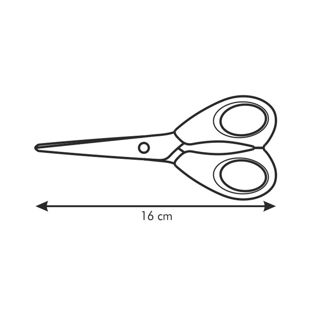 Nożyce do użytku domowego PRESTO 16 cm