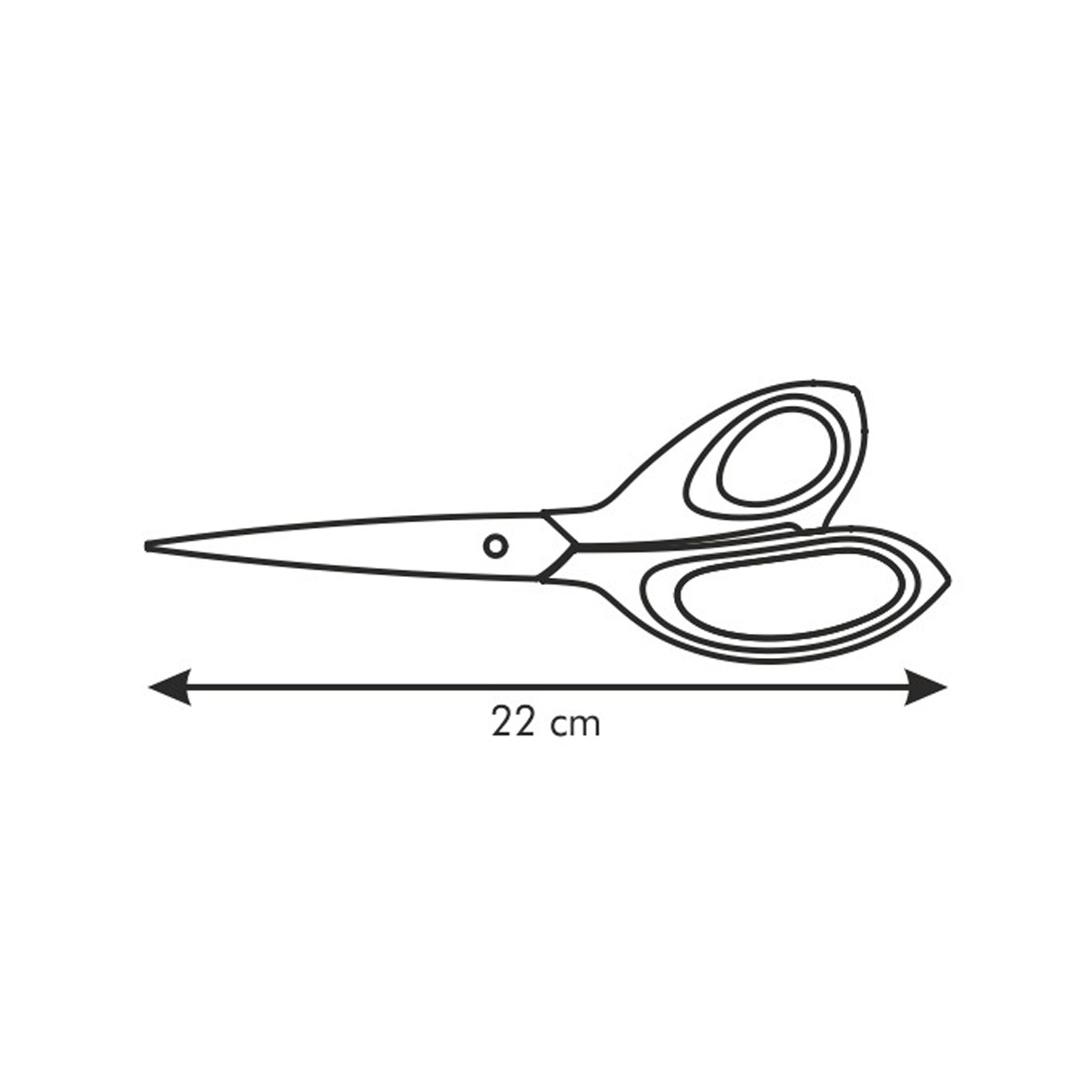 Nożyce do użytku domowego COSMO 22 cm