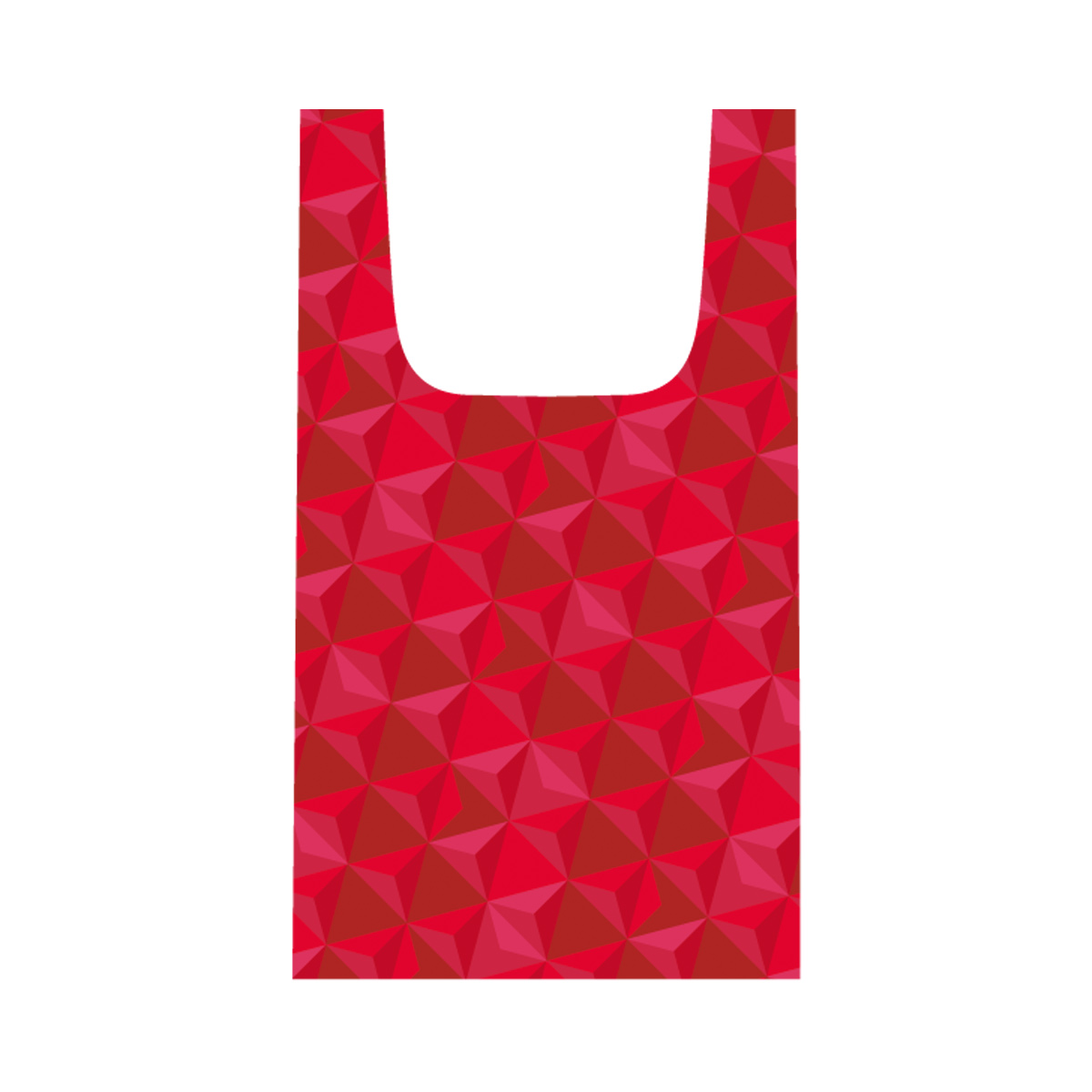 Saco de compras FANCY HOME, vermelho