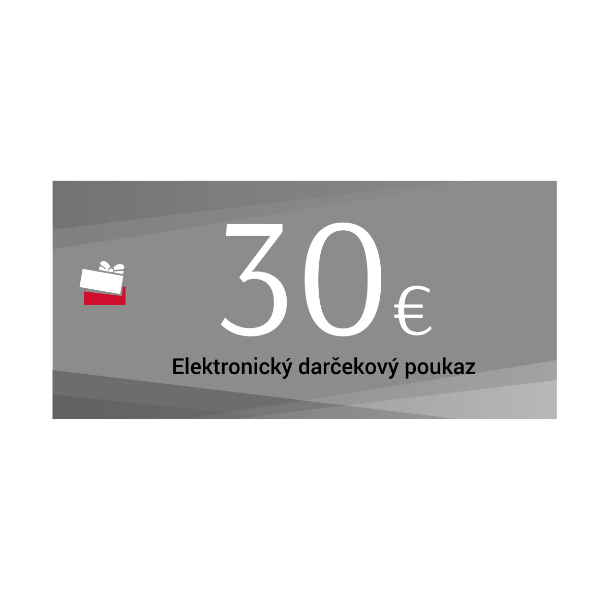 Darčekový poukaz 30 Eur-elektronický