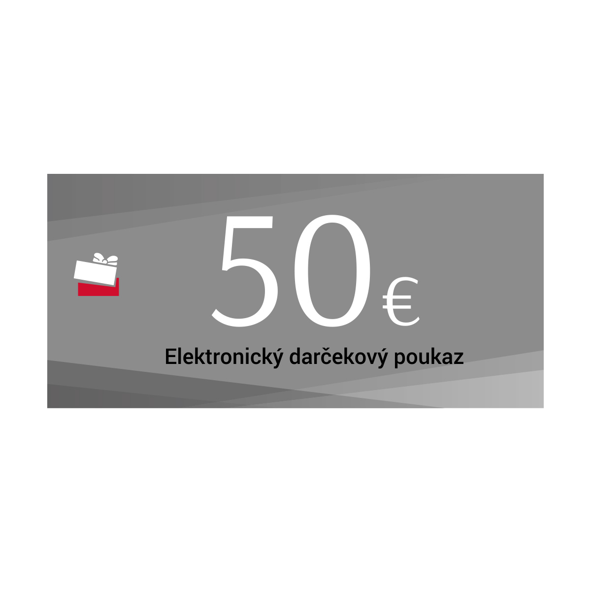 Darčekový poukaz 50 Eur-elektronický