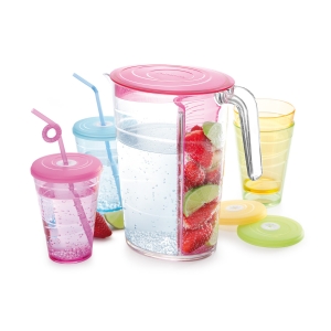Pitcher myDRINK 2.5 l, 4 cups with lids