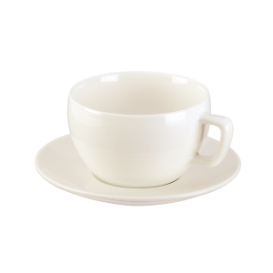 Breakfast cup CREMO, with saucer