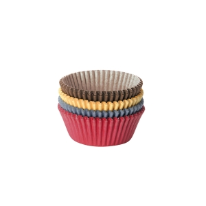 Baking cups DELÍCIA ø 6 cm, 100 pcs, coloured