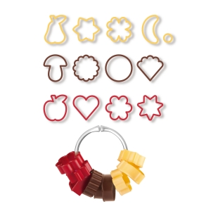 Traditional cookie cutters DELÍCIA, 13 pcs