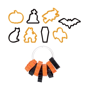 Halloween cookie cutters DELÍCIA, 8 pcs