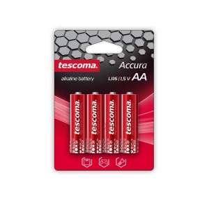 Alkaline AA battery ACCURA, 4-pack