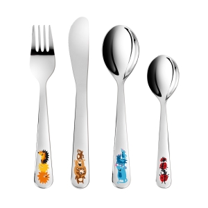Children´s cutlery BAMBINI, funny animals, 4 pcs