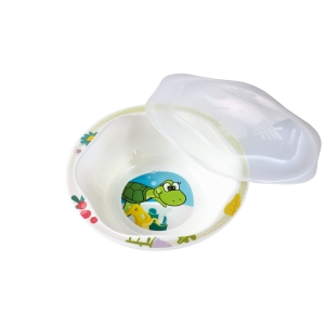 Dish with lid DINO