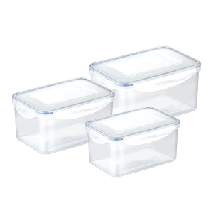 Container FRESHBOX 3 pcs, 0,9 - 1,6 - 2,4 l, deep