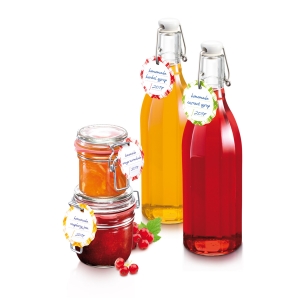 Etiquetas para frascos y botellas con cierre mecánico TESCOMA DELLA CASA, 24 pzs