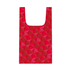 Shopping bag FANCY HOME, red