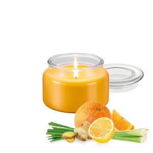 Scented candle FANCY HOME 200 g, Lemon grass
