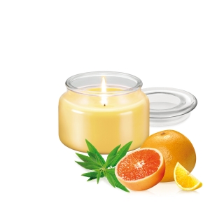 Scented candle FANCY HOME 200 g, Verbena