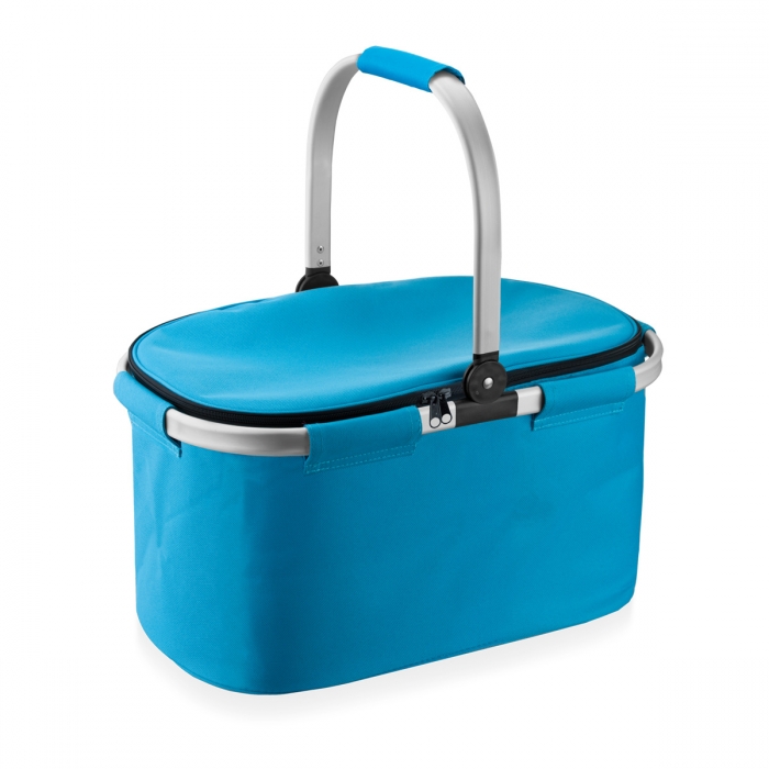 marrón cesta térmica plegable cesta plegable con tapa ONVAYA® Cesta plegable con función de refrigeración bolsa de la compra cesta de aislamiento 
