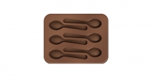 Schokoladengießformen DELÍCIA Choco, Löffel