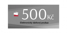 Dárkový poukaz 500 Kč elektronický