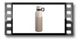 Zerlegbare Thermosflasche CONSTANT PASTEL 0,5 l, Edelstahl